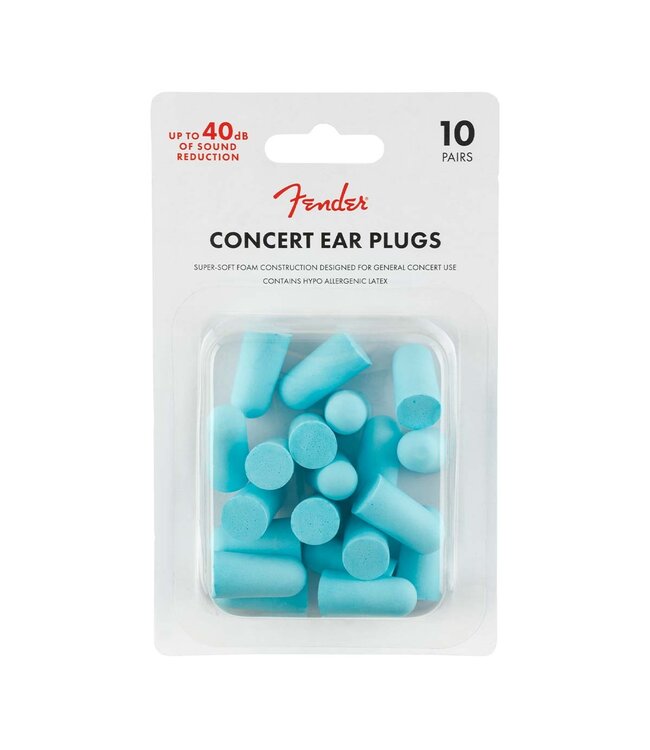 Fender Concert Ear Plugs (10 Pairs)