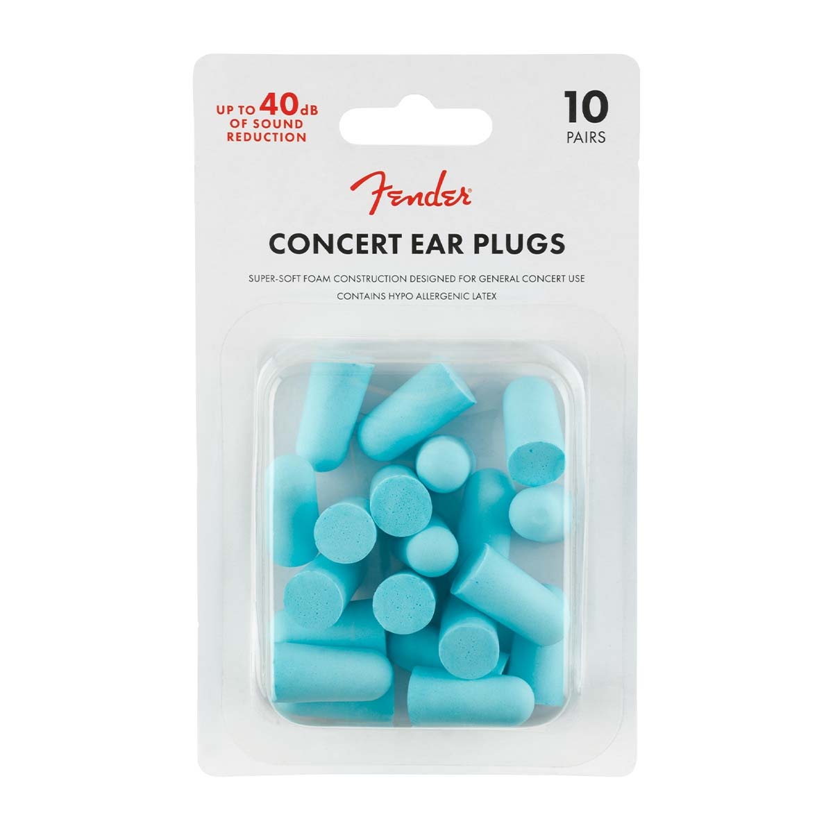 FENDER CONCERT EAR PLUGS (10 PAIRS) Roxy Music