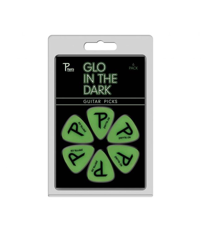 Perri Glow in the Dark Guitar Picks (6 Pack)
