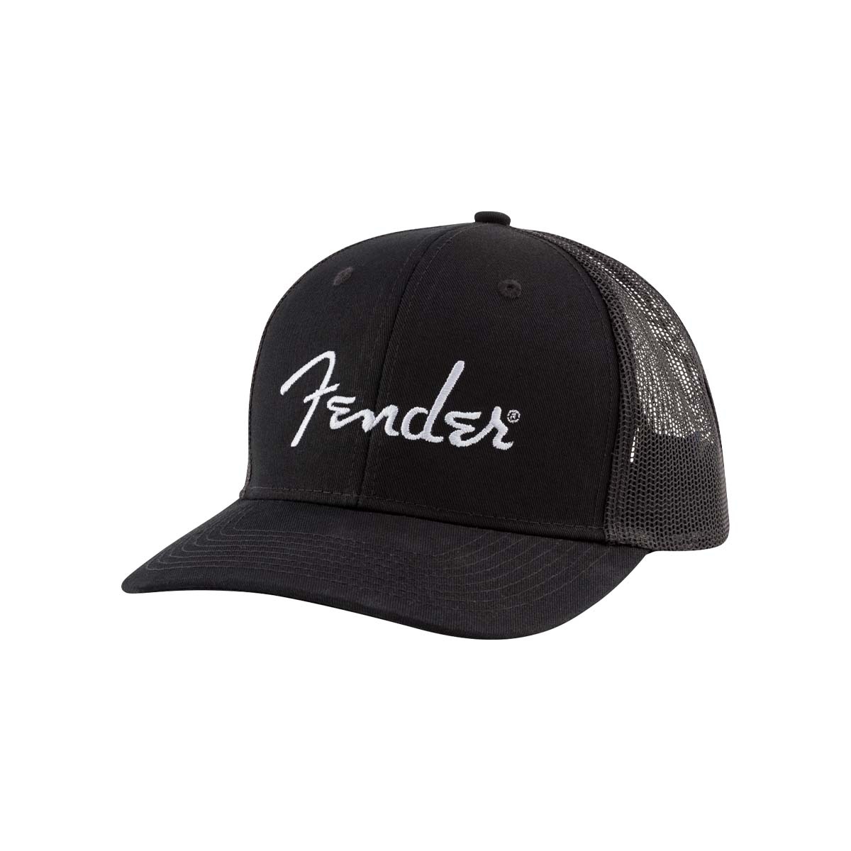 FENDER SILVER LOGO SNAPBACK HAT BLACK Roxy Music