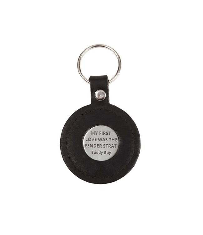 Fender 60th Anniversary Pewter Keychain