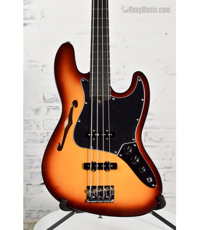 Limited-Edition Suona Jazz Bass Thinline - Violin Burst