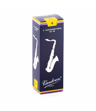 Vandoren Tenor Saxophone Reeds 4.0 Strength 5 Pack