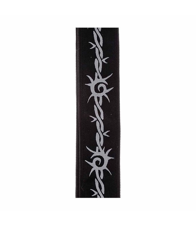 D'Addario Woven Guitar Strap - Barbed Wire