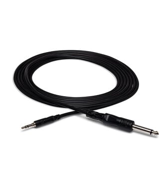 Hosa Hosa 3.5MM (Stereo) TRSM to 1/4" (Mono) TSM 5' Cable - CMP105