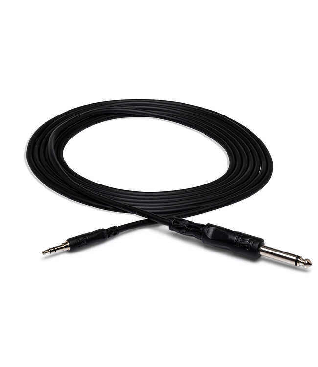 Hosa Cable 3.5MM (Stereo) TRSM -1/4" (Mono) TSM 5' CMP105