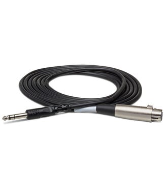Hosa Hosa Balanced XLR3F To 1/4" TRSM Cable 15' - STX115F