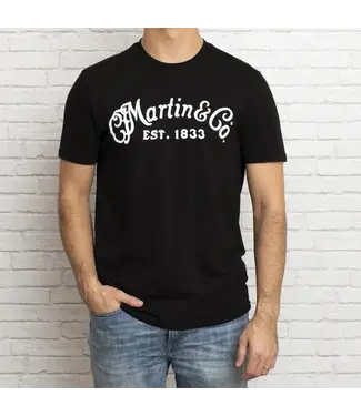 Martin Martin Logo T-Shirt - Black 2XL