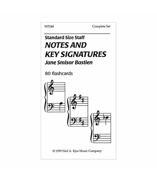 Bastien Bastien Flashcards Notes & Key Signatures