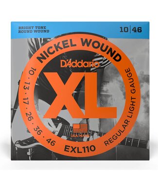 D'Addario D'Addario EXL110 XL Electric Guitar Strings - .010-.046 Regular Light
