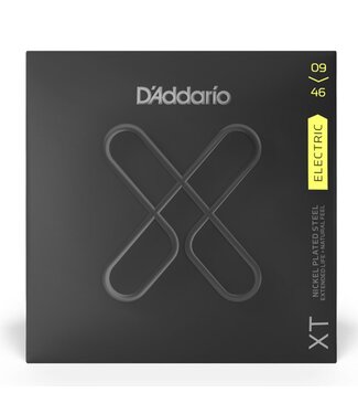 D'Addario D'Addario XTE0946 XT Nickel Wound Electric Guitar Strings - .009-.046 Super Light Top/Regular Bottom