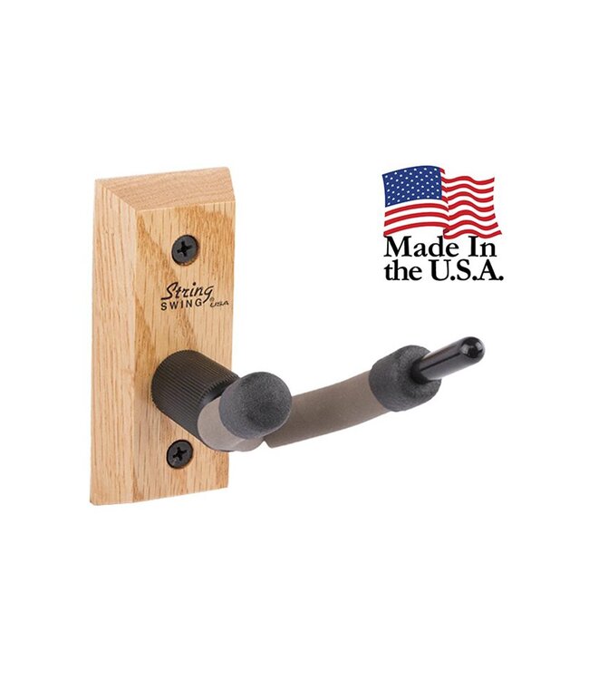 String Swing CC01V Wall-mount Violin Hanger - Oak