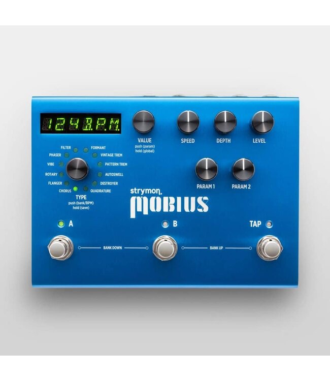 STRYMON MOBIUS MULTIDIMENSIONAL MODULATION PEDAL