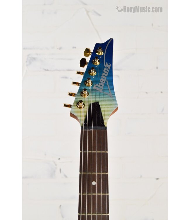 IBANEZ RG421 HIGH PERFORMANCE BLUE REEF GRADATION ELECTRIC GUITAR