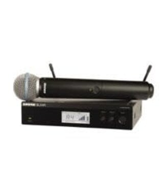 Shure Shure BLX24R/B58 Wireless Handheld Microphone System - H10 Band