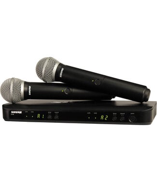 Shure Shure BLX288/PG58 Dual Channel Wireless Handheld Microphone System