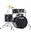 Tama Tama Stagestar Poplar 5 PC Complete Drum Kit Black Night Sparkle