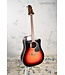 GD51 Cutaway Brown Sunburst Acoustic Electric Dreadnaught Guitar SS Top BW B&S