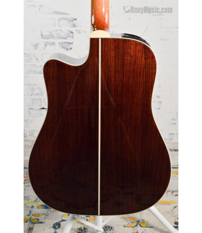 GD51 Cutaway Brown Sunburst Acoustic Electric Dreadnaught Guitar SS Top BW B&S