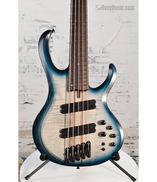 Ibanez 5-String BTB Bass Workshop Multi-Scale Electric Bass -  Blue Starburst