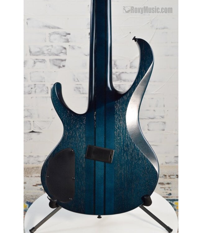 Ibanez BTB 5-String Multi-Scale Bass – Blue Starburst
