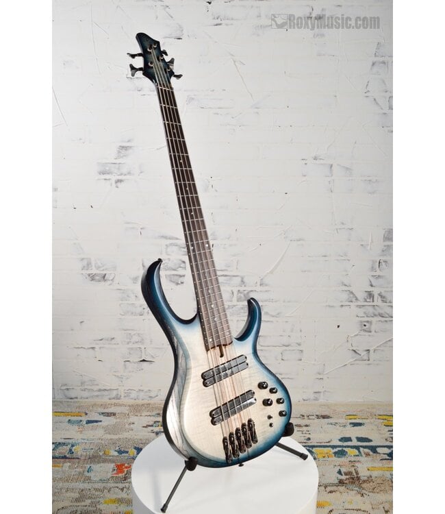 Ibanez BTB 5-String Multi-Scale Bass – Blue Starburst