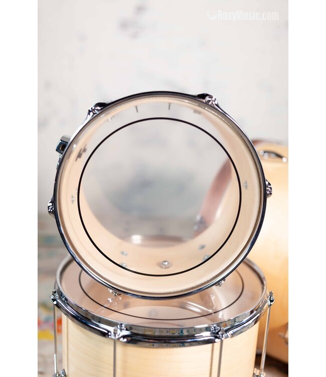 Porter Drum Co Quick-Hitter 3-Piece Shell Pack - Natural Maple and Poplar