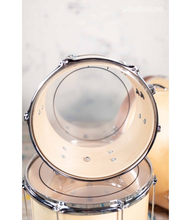 Porter Drum Co Quick-Hitter 3-Piece Shell Pack - Natural Maple and Poplar