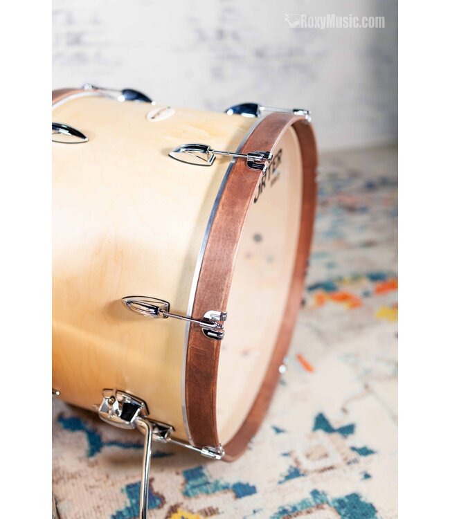 Porter Drum Co Quick-Hitter 3-Piece Shell Pack - Natural Maple and Poplar