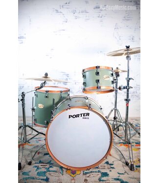 Porter Drum Co 3-Piece Shell Pack - Hand Painted Maple