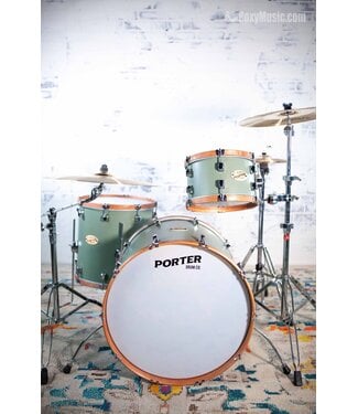PORTER DRUM CO Porter Drum Co 3-Piece Shell Pack - Hand Painted Maple