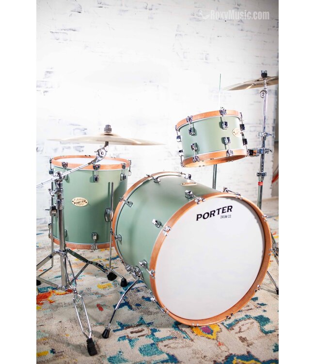 Porter Drum Co 3-Piece Shell Pack - Hand Painted Maple