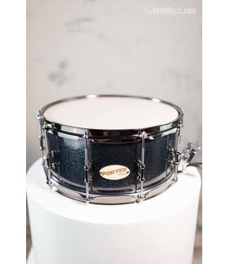 PORTER DRUM CO Porter Drum Co The "Top Tier" Snare Drum 6.5 x 14-inch -  Birch with Black Nickel Hardware