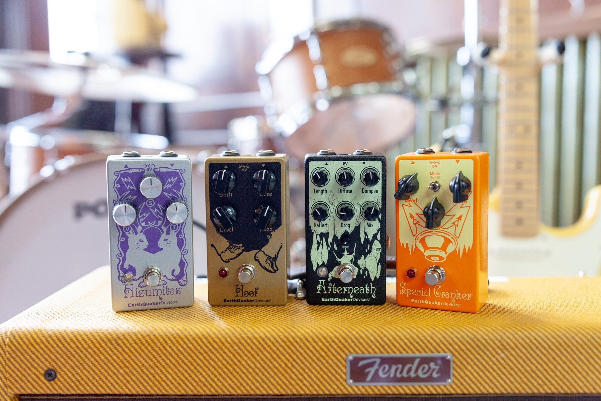 Earthquaker Devices Bass and Guitar Effects Pedals