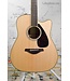 Yamaha FGX830C Cutaway Dreadnought Acoustic Electric Guitar - Natural