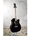 Yamaha FGX830CBL Cutaway Dreadnought Acoustic Electric Guitar - Black
