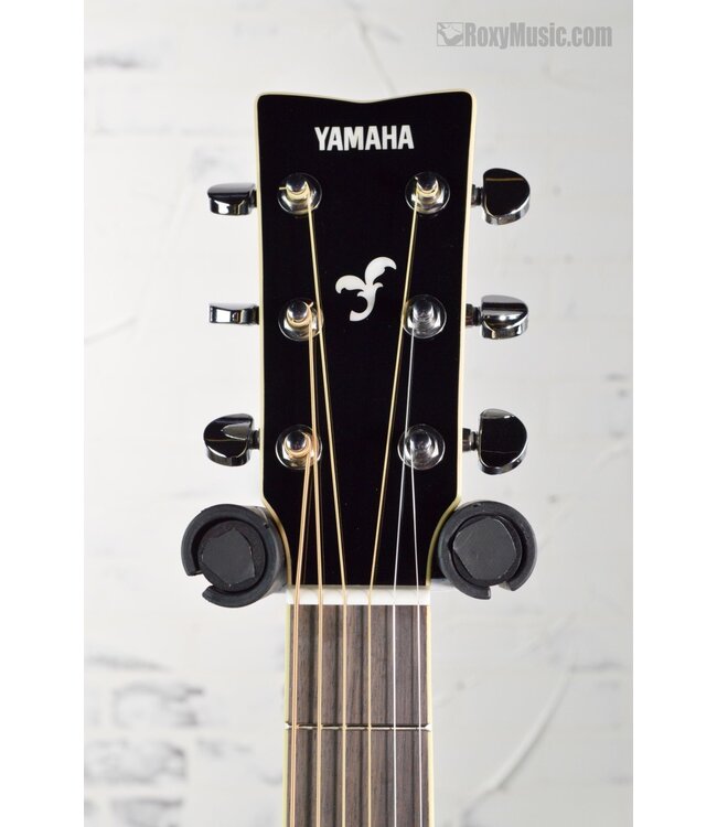 Yamaha FGX830CBL Cutaway Dreadnought Acoustic Electric Guitar - Black