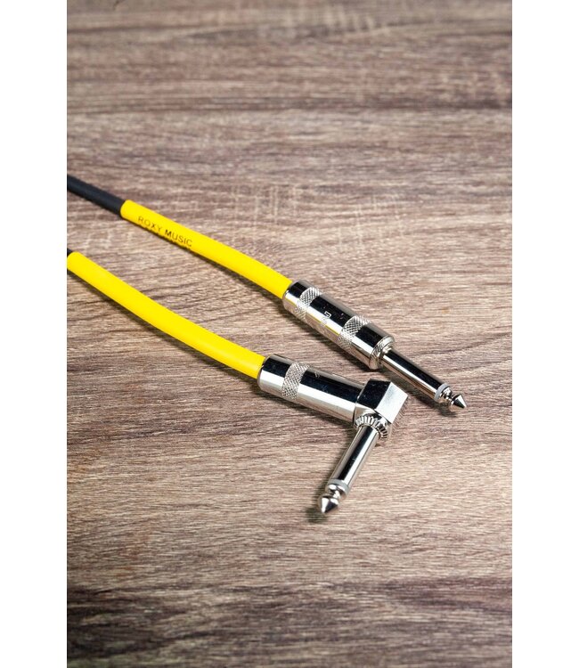 Roxy Music Straight To Right Angle Patch Cable - 2-Foot