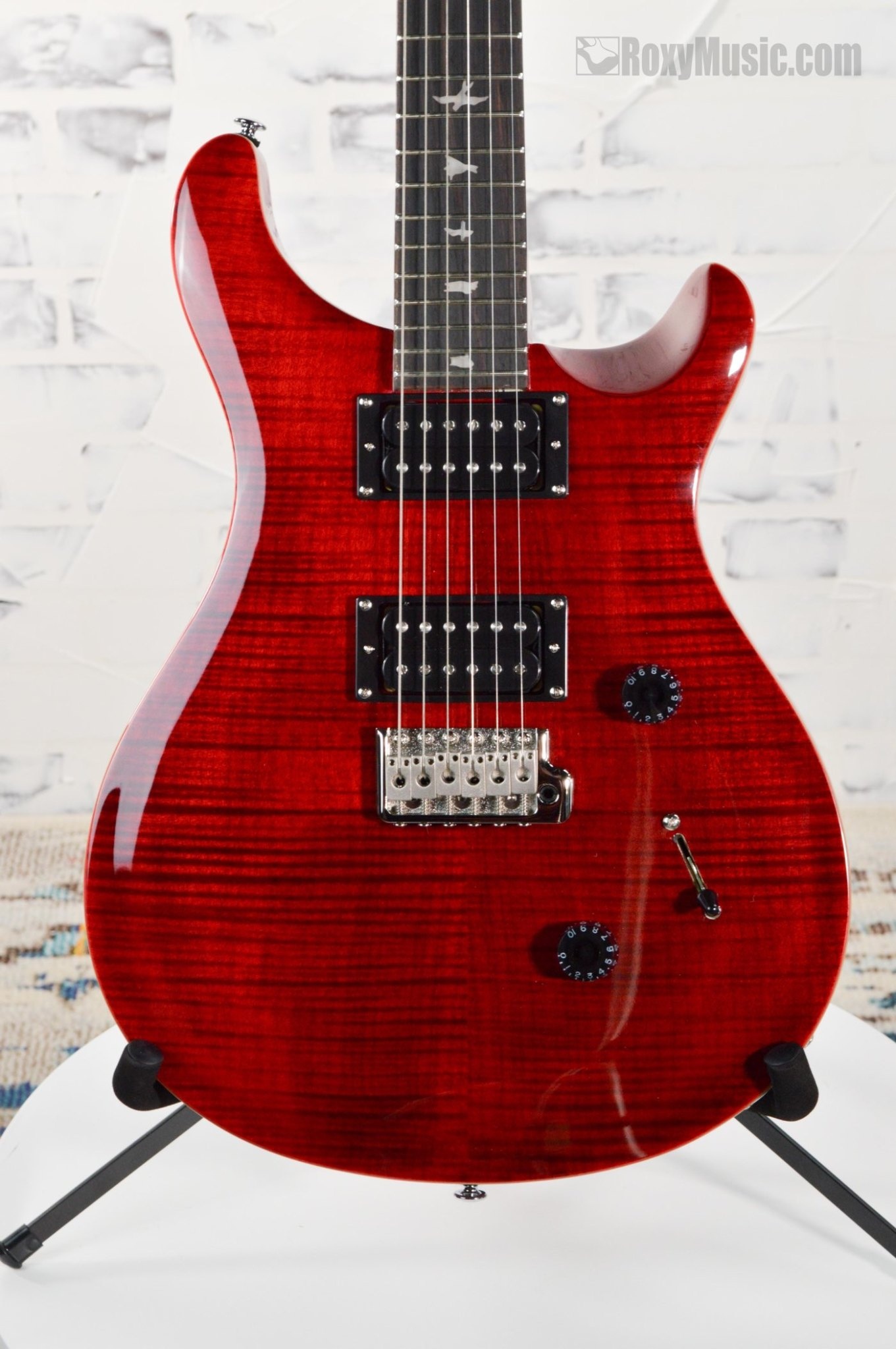 PRS SE Custom 24 Limited-Edition Electric Guitar - Ruby - Roxy Music