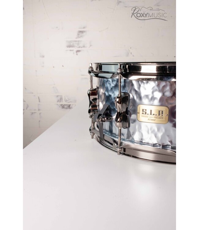 S.L.P. Expressive Hammered Steel Snare Drum 14 x 6-inch