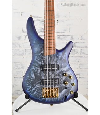 Ibanez SR305EDX 5 String  Electric Bass Guitar - Cosmic Blue Frozen Matte