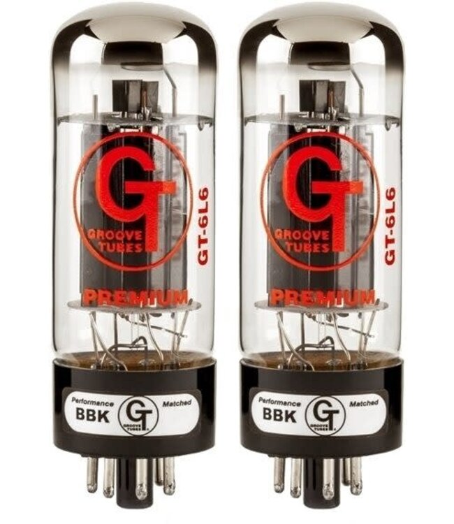 Groove Tubes 6L6S Select Power Tubes - Medium Duet