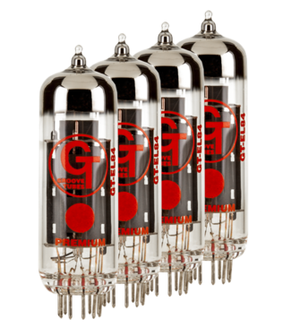 Fender Groove Tubes EL84S Select Power Tubes - Medium Quartet