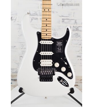 Fender Player Stratocaster HSS with Floyd Rose - Polar White with Maple Fingerboard