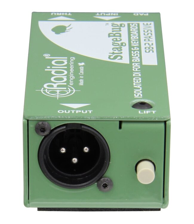 StageBug SB-2 1-channel Passive Instrument Direct Box