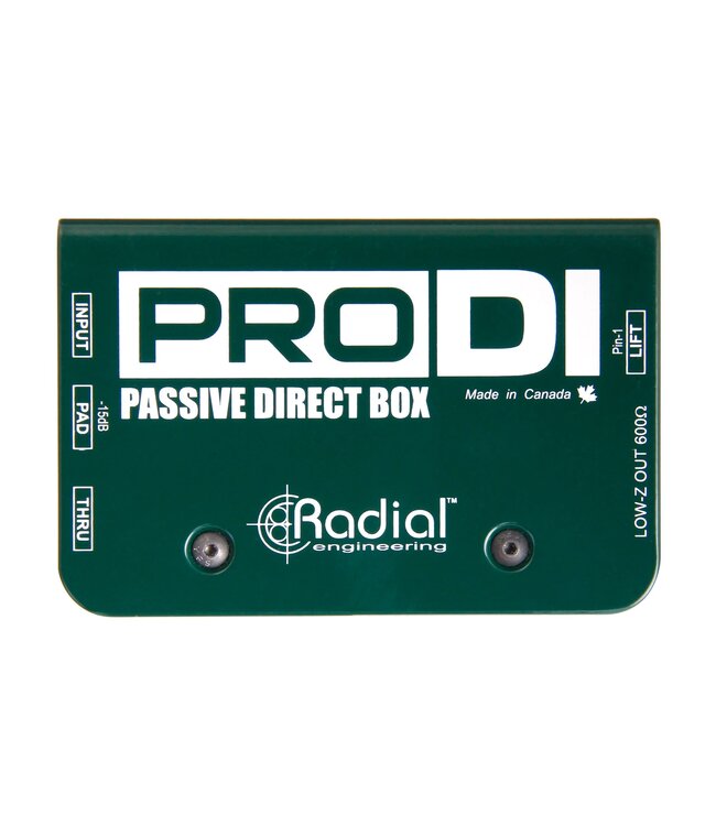 Radial ProDI 1-channel Passive Instrument Direct Box