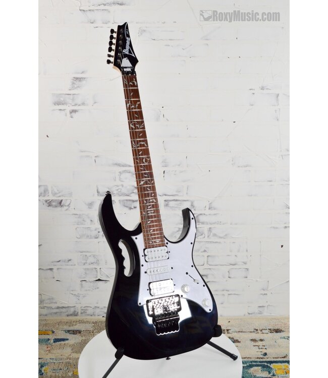 Steve Vai JEM JR. Black Electric Guitar