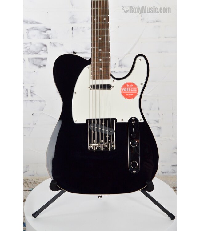 Classic Vibe Baritone Custom Telecaster Electric Guitar Black