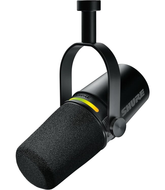 MV7+ Hybrid Podcast Microphone - Black