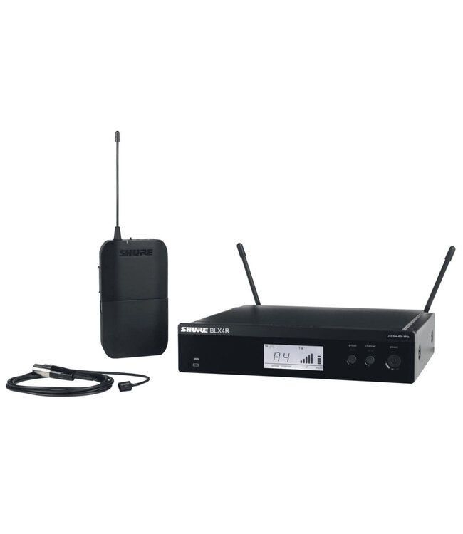 Shure BLX14R/W93 Wireless Lavalier Microphone System (H10 Frequency)